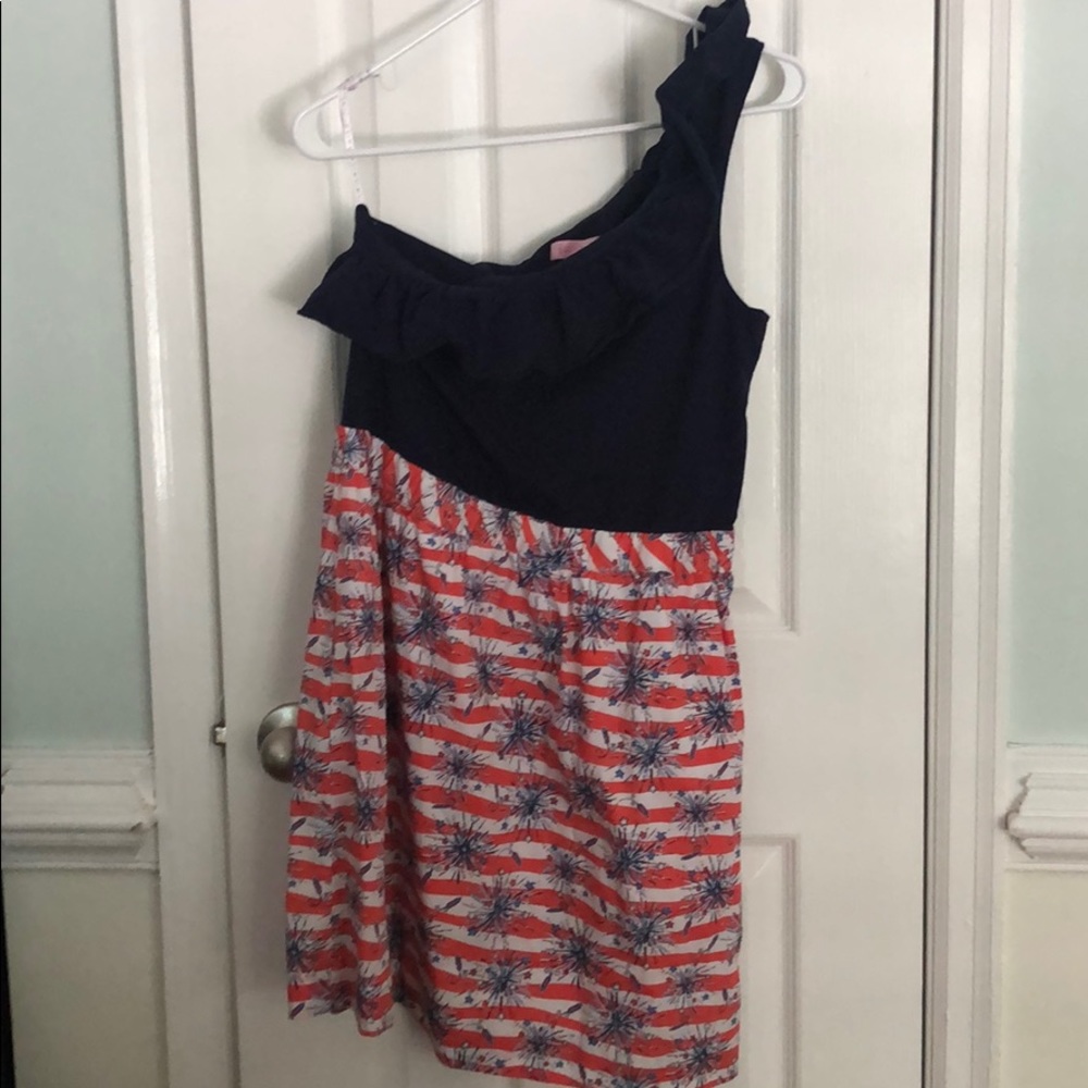 Lilly Pulitzer Blue Fireworks Dress